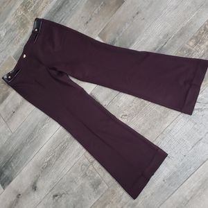 NWOT Anne Klein Burgundy Pants